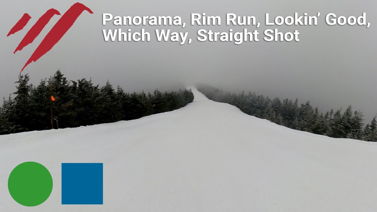 Sugarbush - Panorama to Rim Run to Lookin' Good to Which Way to Straight Shot (Top to Bottom Run)
