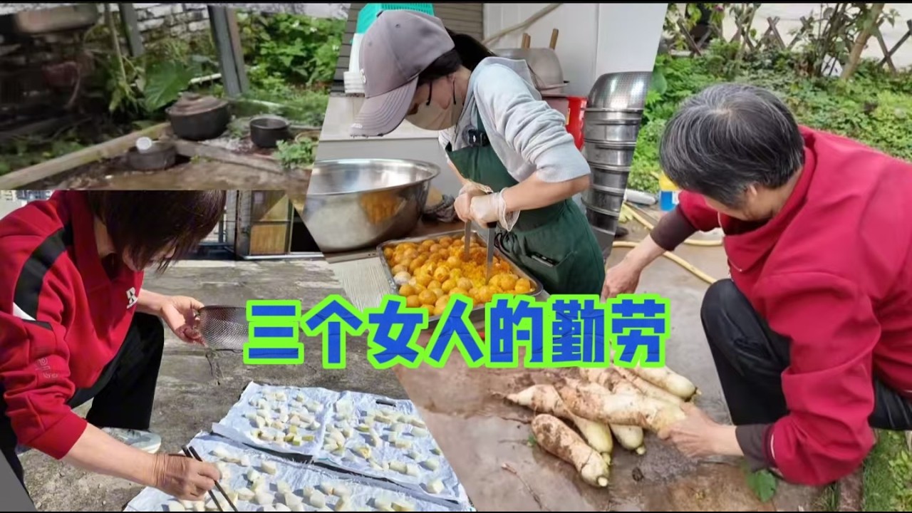 918Q：婆婆种的菜妈妈晒菜干，小秋幸福感满满，办好一件什么重要的事？