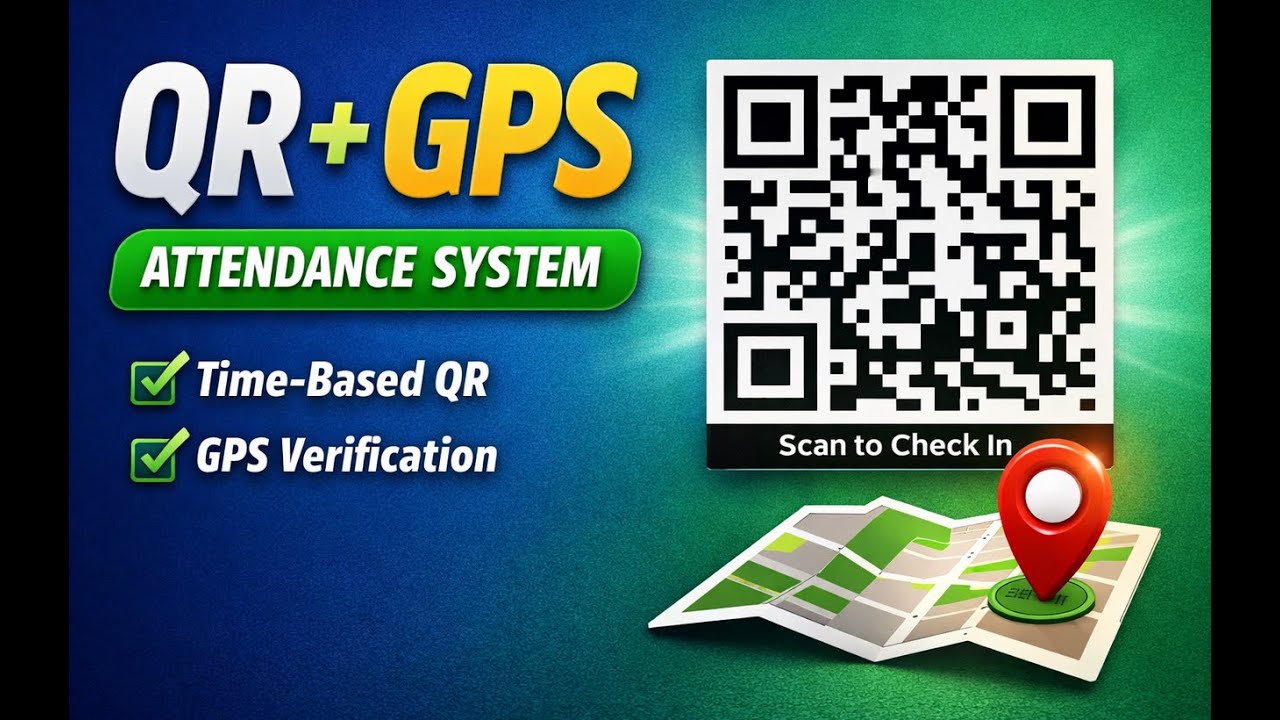 I Built a QR + GPS Attendance System - Demo