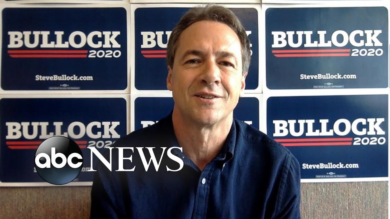 One-on-one with 2020 Democratic presidential candidate Steve Bullock