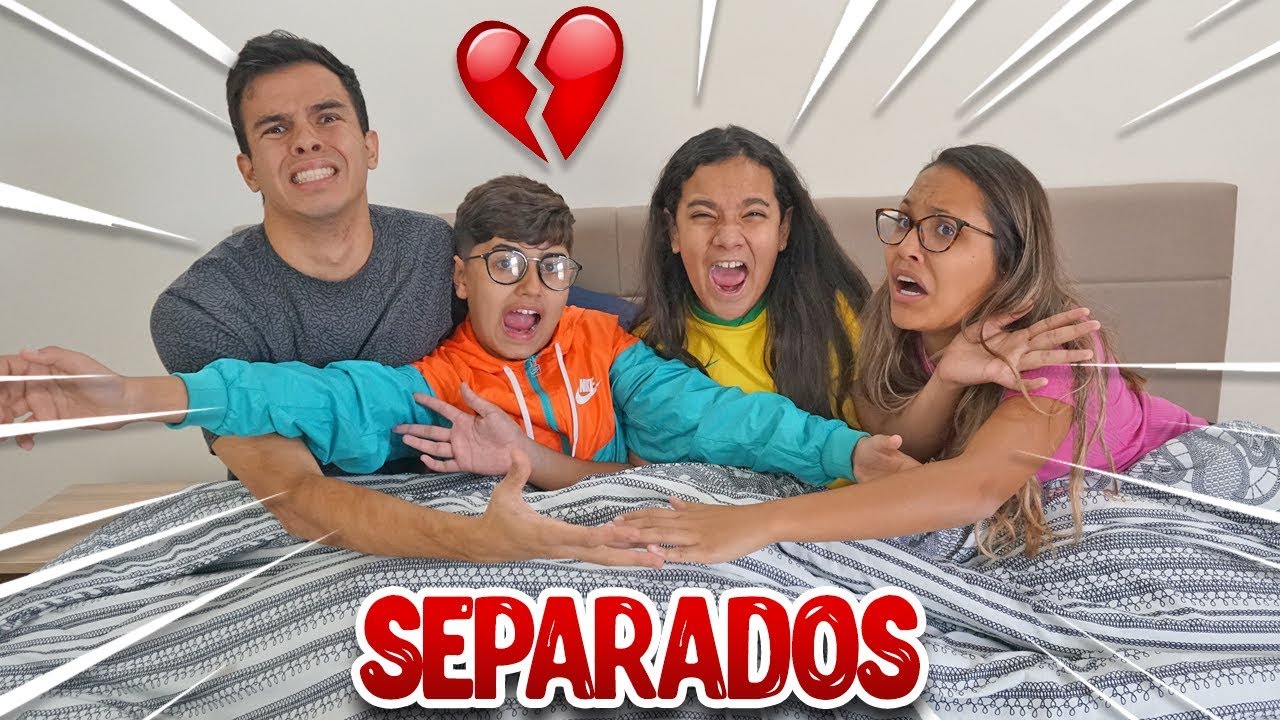 AS CRIANÇAS DORMIRAM COM A GENTE! - (DEU RUIM)