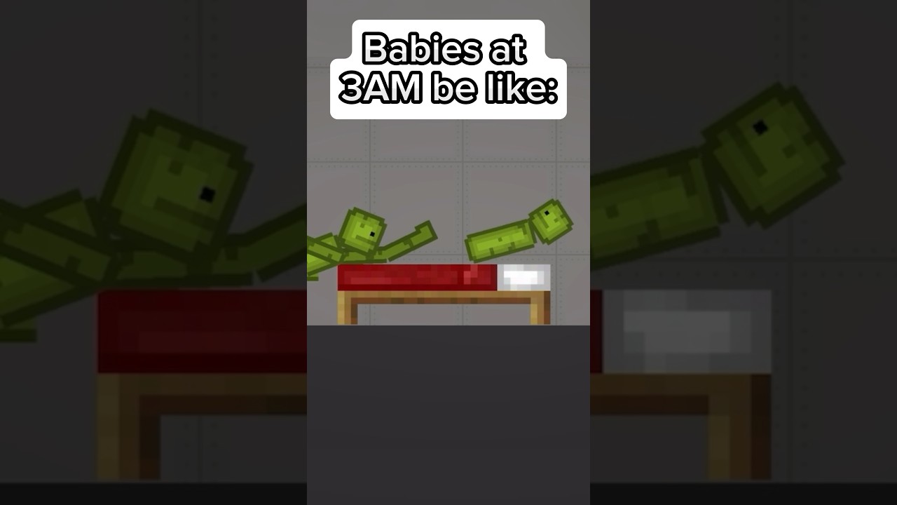 Melon Playground || Babies At 3AM Be Like