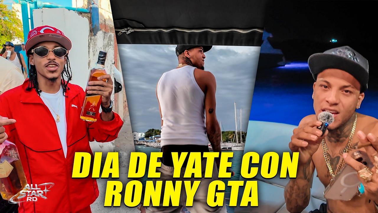 🚤💸 DÍA DE YATE CON RONNY GTA CELEBRANDO SU FIRMA MILLONARIA 💸🚤 #RonnyGTA