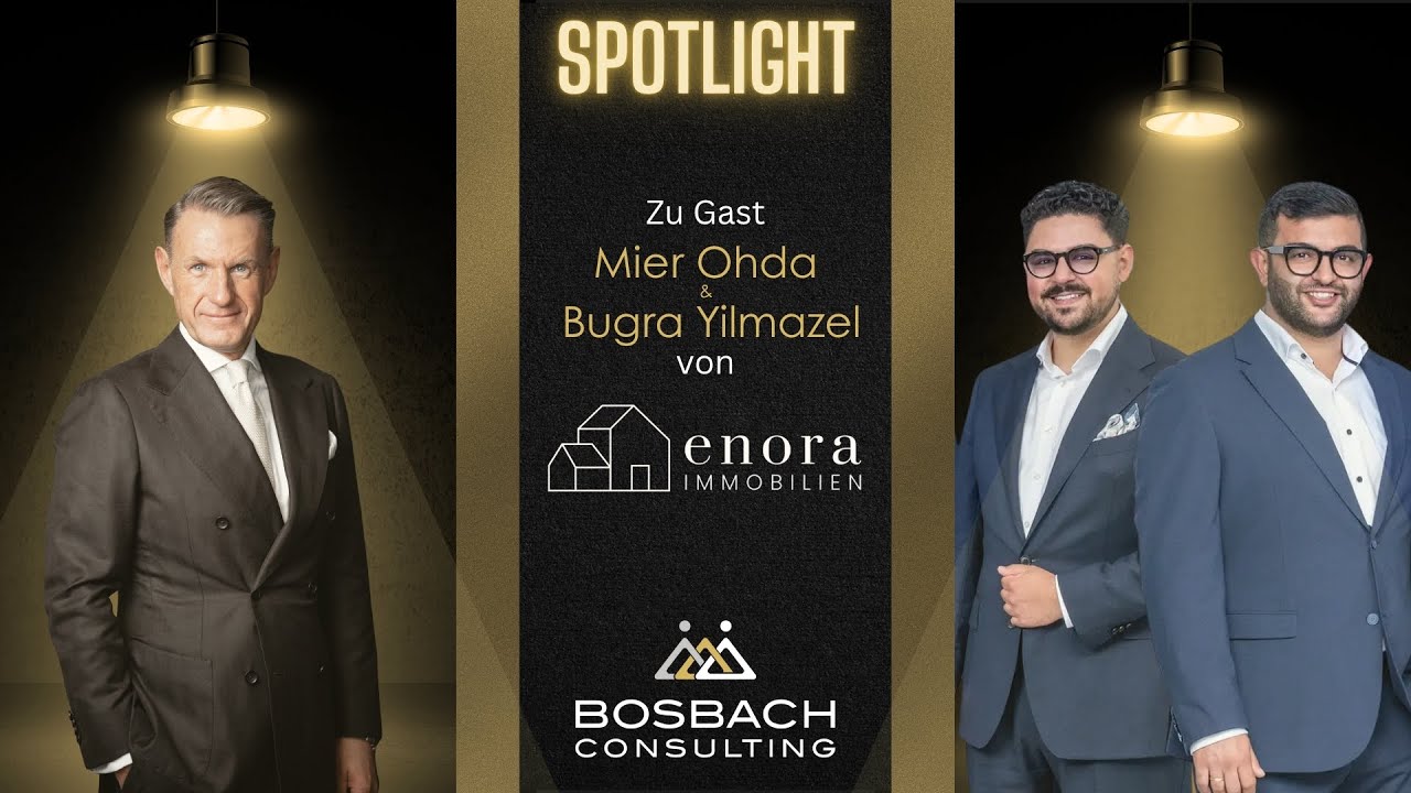 Immobilienmakler im Doppelpack - Mier Ohda und Bugra Yilmazel zu Gast bei Heinz Bosbach