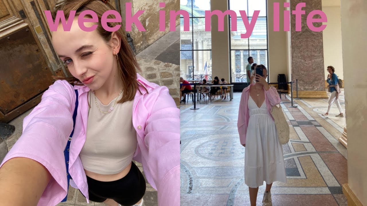 a week in my life: letní dny v paříži&přípravy na začátek školy