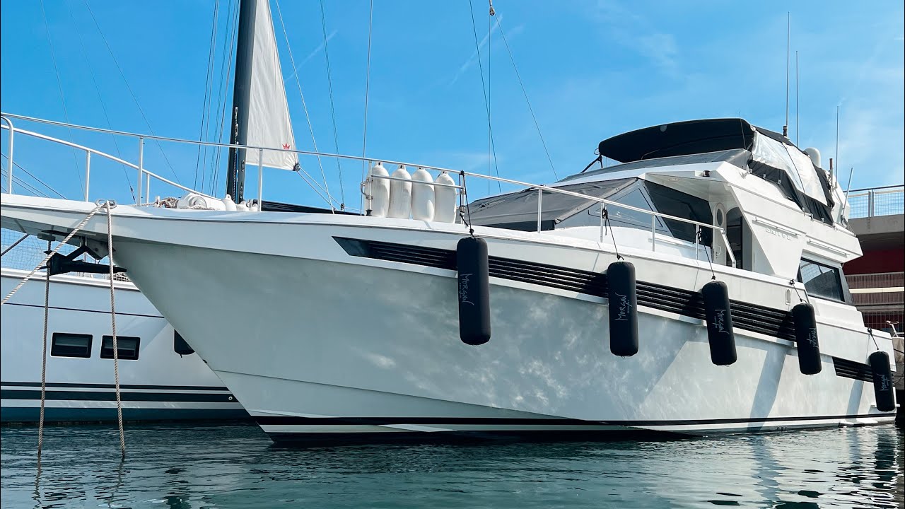 The Morgan Yacht Barcelona for charter & stays