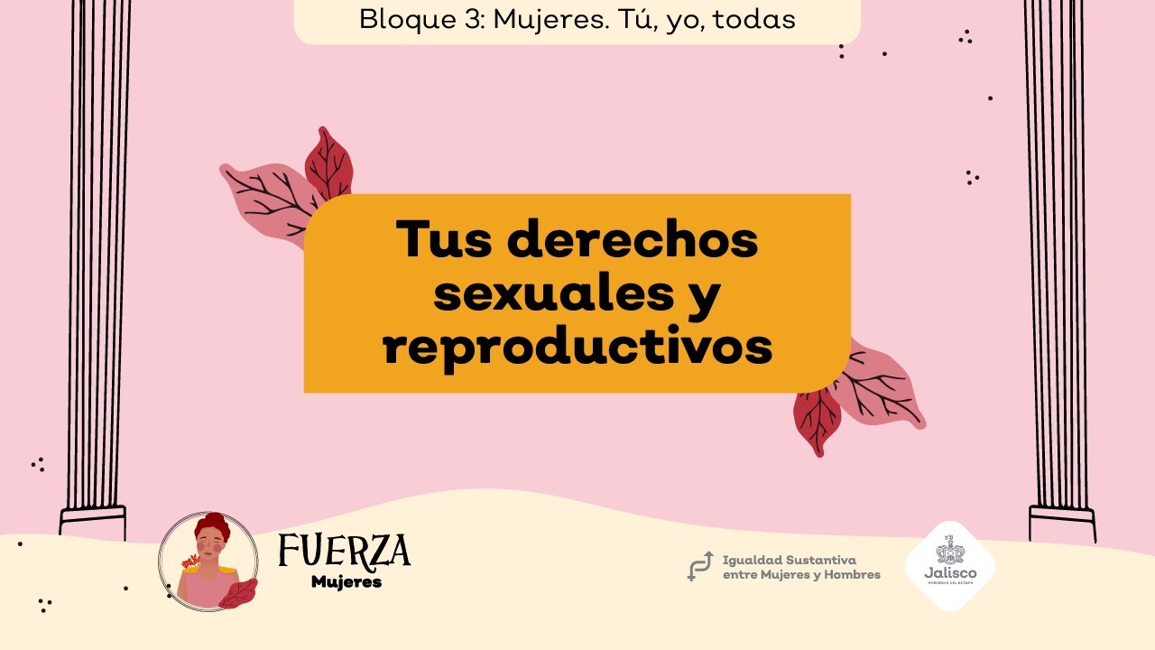 Tus derechos sexuales y reproductivos | #FuerzaMujeres 2021
