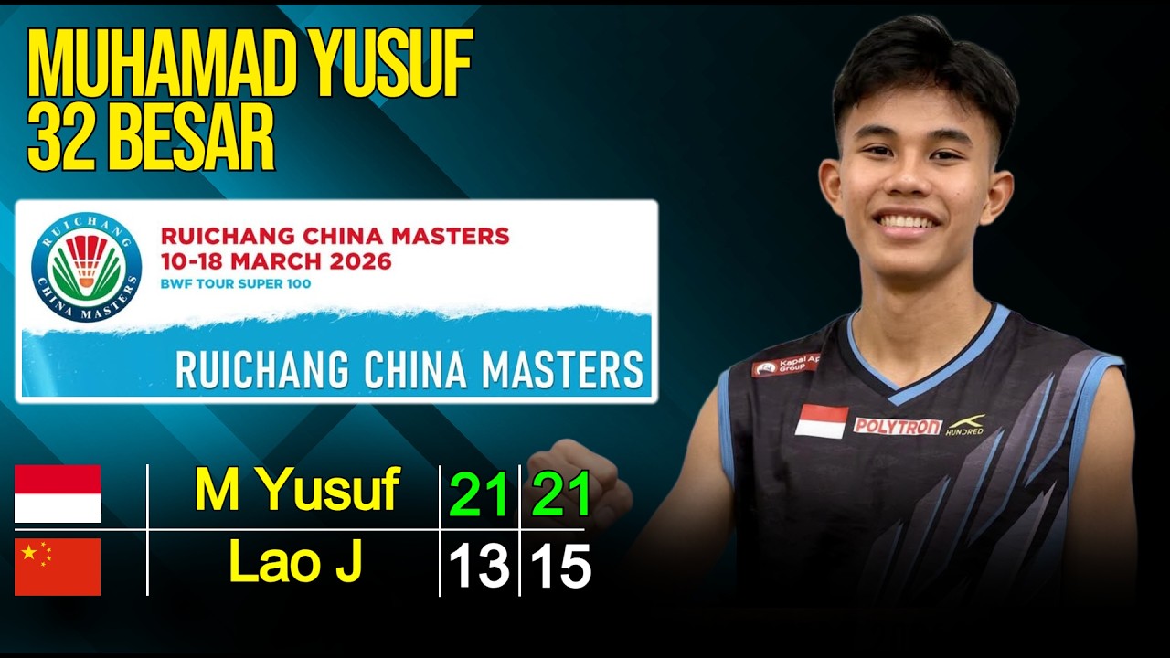 Ruichang China Masters 2026 | Live Badminton Reaction + Score
