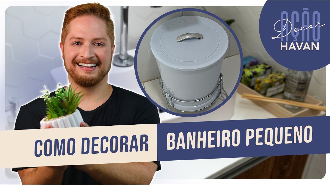 COMO DECORAR BANHEIRO PEQUENO? | DICAS