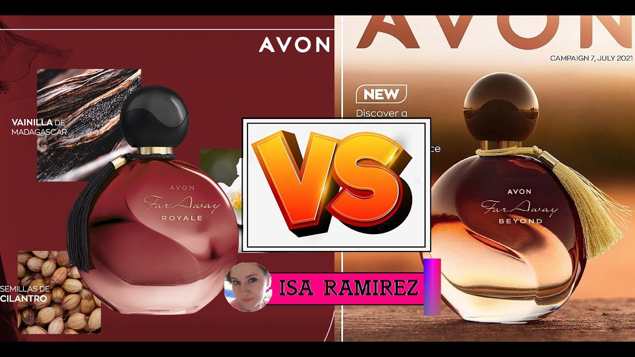 AVON Far Away Royale VS Far Away Beyond Comparación de perfumes - ¡Perfumazos AVON!