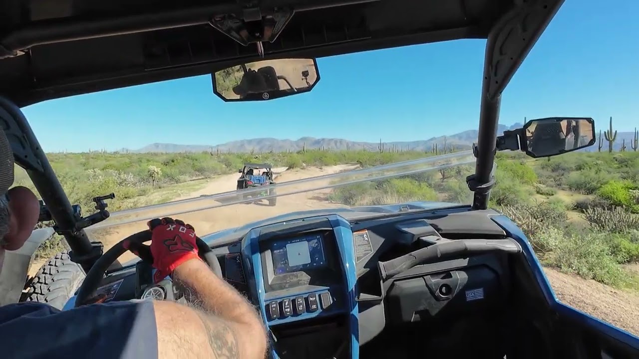 Yamaha RMax, Wildcat and Segway SXS tearing up the Arizona desert