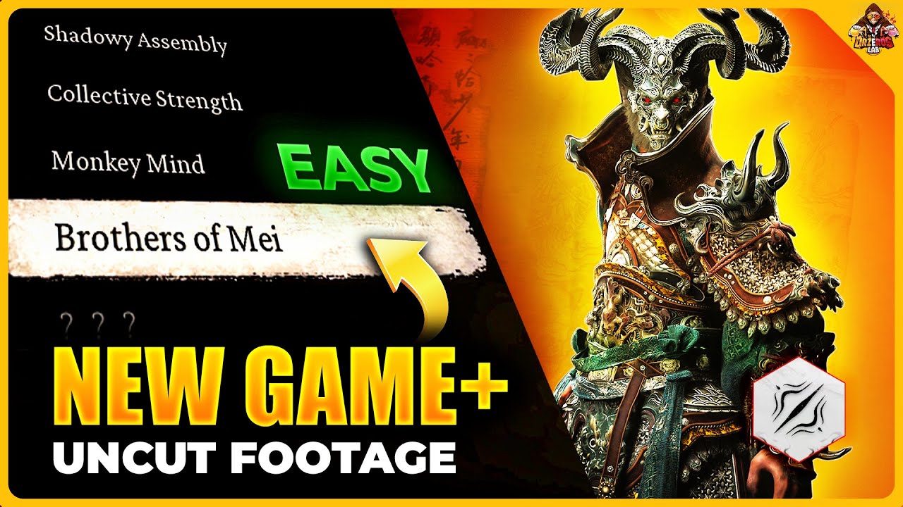 Yes, You CAN Beat the Brothers of Mei Challenge in NG+ – Black Myth: Wukong