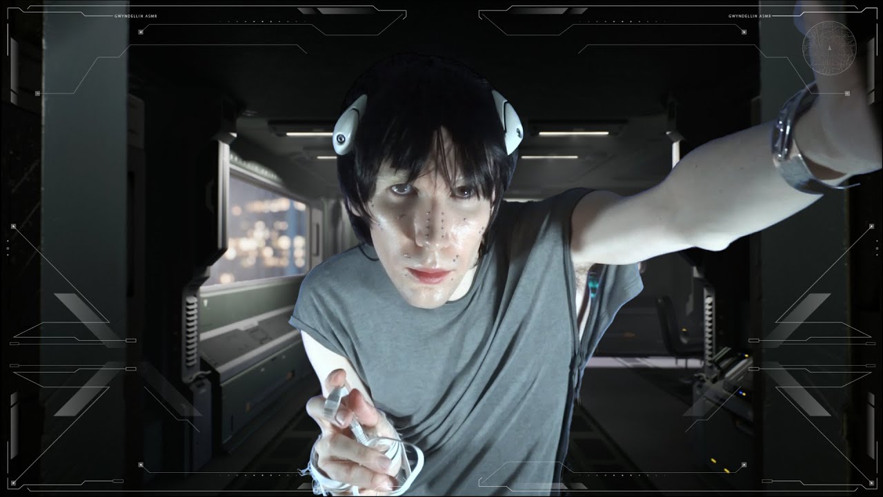 Cyberpunk ASMR Cranial Nerve Exam | Fixing your Cybernetic Augment