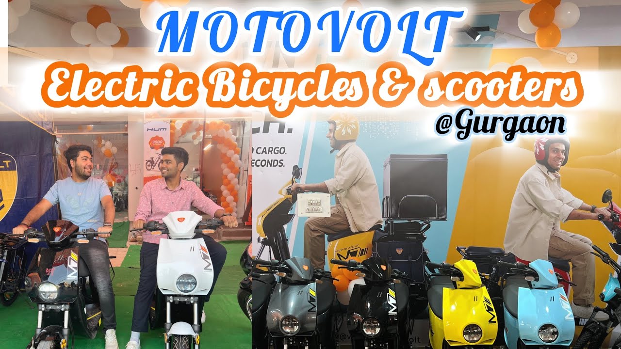 #MOTOVOLT electric bicycles & scooters @ M/s Vani motors @Gurgaon