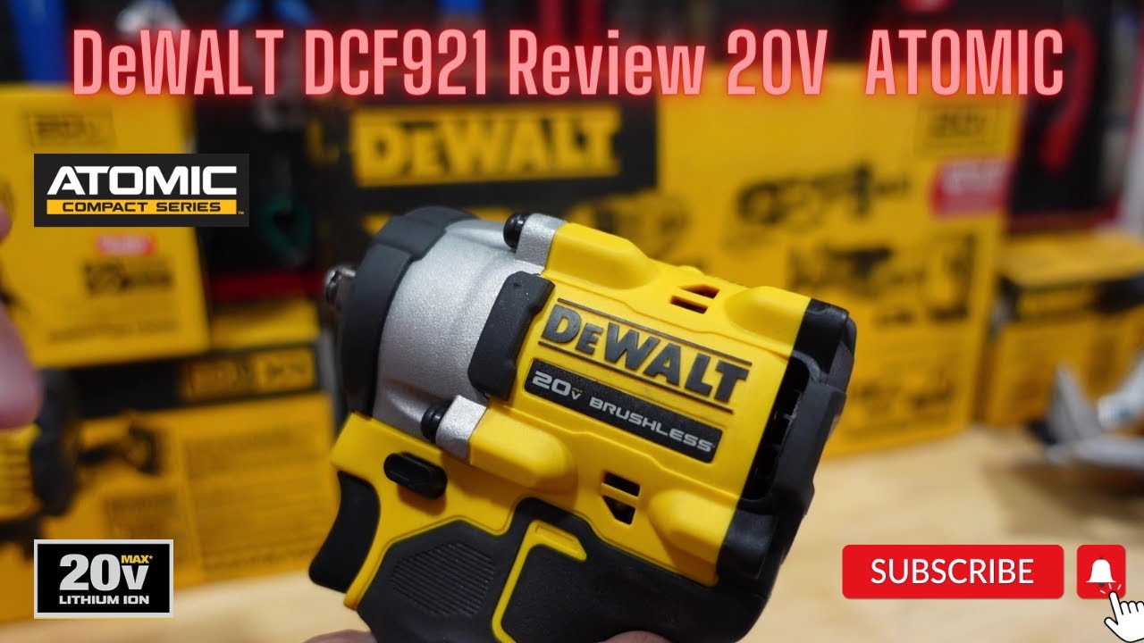 Dewalt ATOMIC™ 20V MAX* 1/2 in. Cordless Impact Wrench Hog Ring DCF921B #lowespartner #lowesfinds