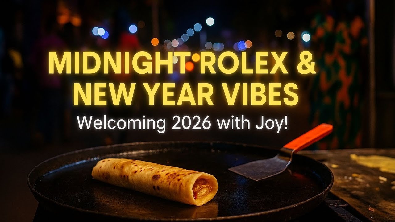 Ending the Year with a Midnight Rolex Feast | Burundi New Year Moments