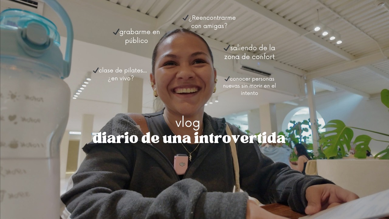Hice muchas cosas que me suelen dar miedo en muy pocos días - vlog de una introvertida