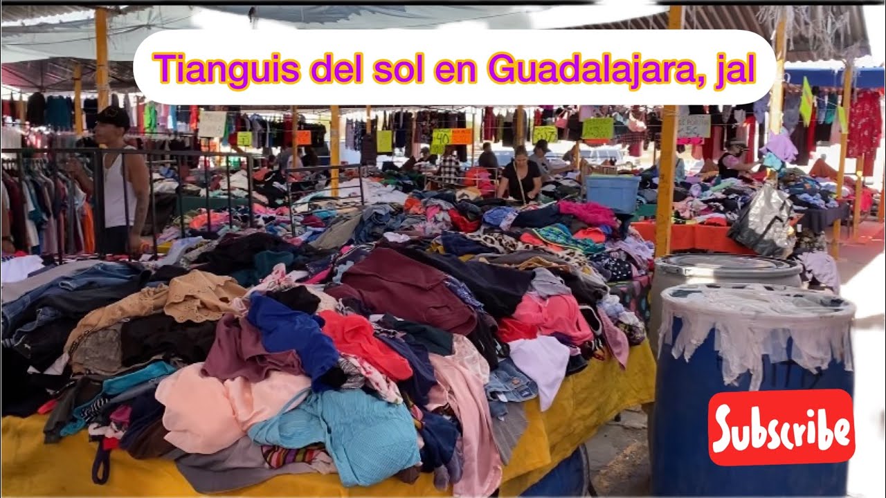 Tianguis del sol de Guadalajara, Jalisco./ Alma Rodríguez