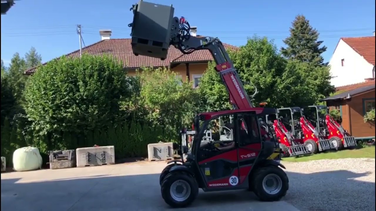 Weidemann Kompaktteleskoplader T4512