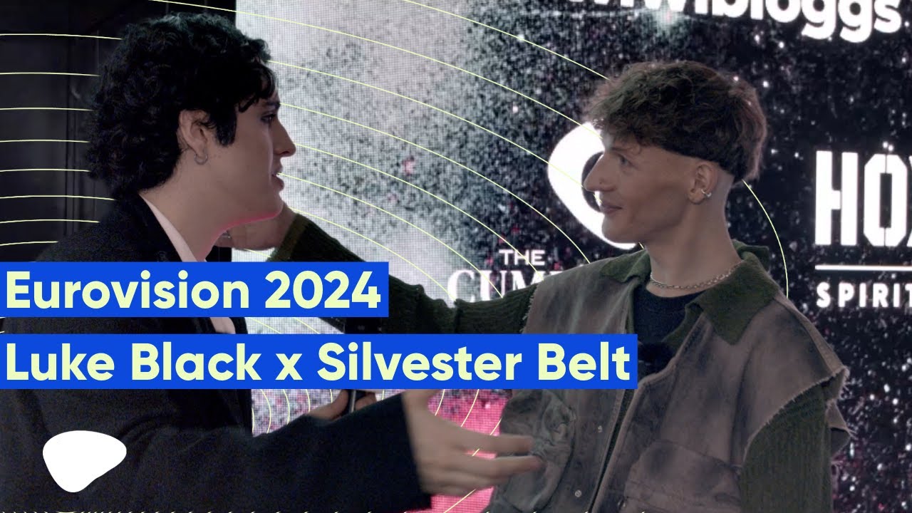 🇱🇹 Silvester Belt talks to Luke Black about the making of 'Luktelk'  | Eurovision 2024