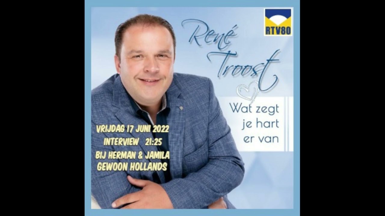 René Troost - Wat zegt je hart ervan (Interview)