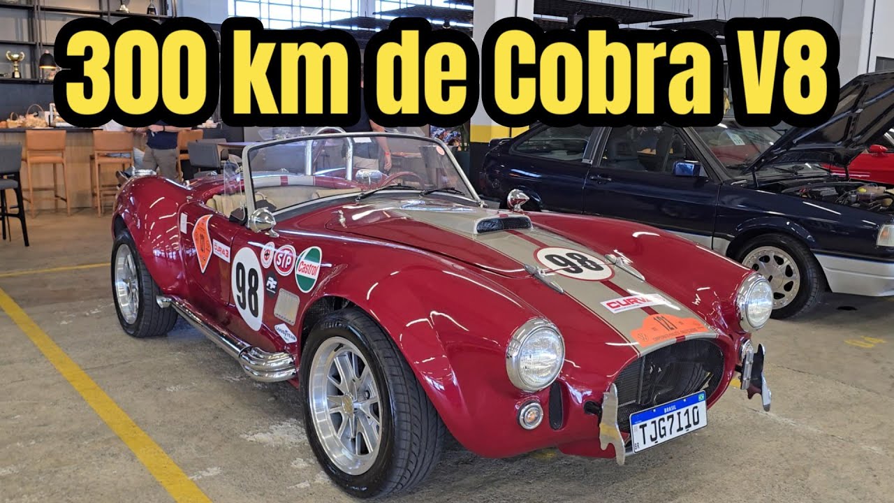 300 km com o Cobra V8 da Furlan no Rally Clássico, veja aceleração e consumo // Caçador de Carros