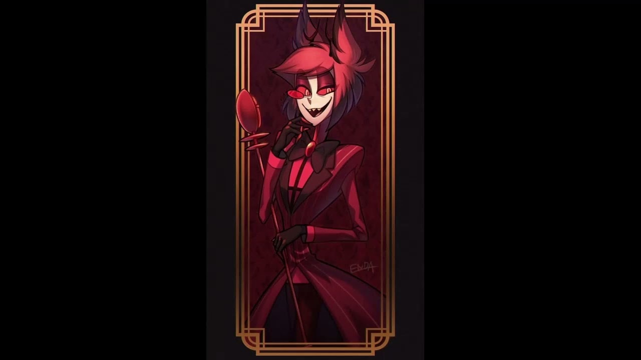 Alastor x listener / Alastor helps you when your not feeling well ( PART 2)