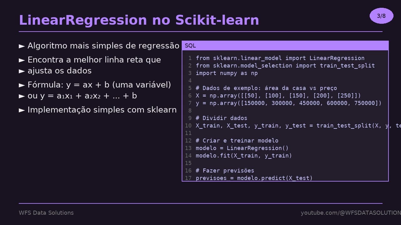 Python Parte 59 - Regressao Linear e Polinomial