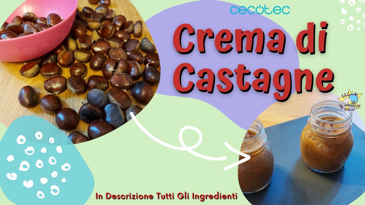chestnut cream home made - Crema di castagne deliziosa