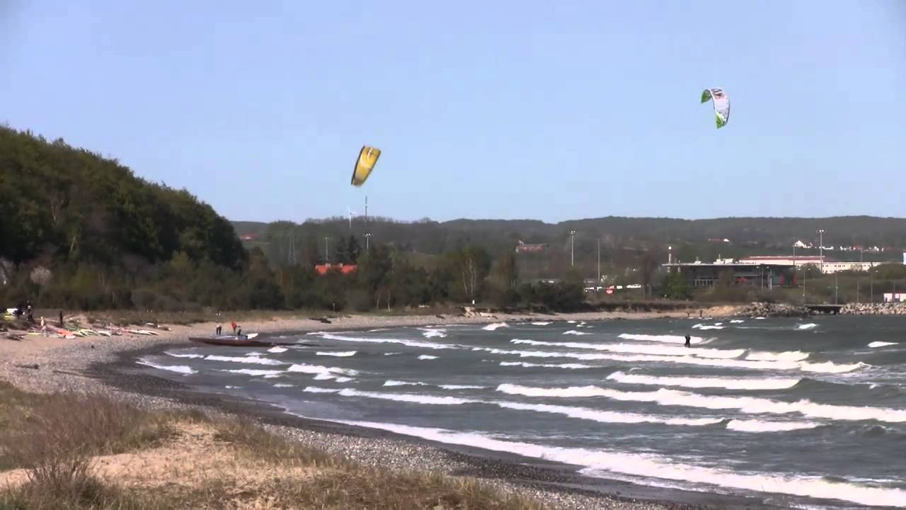 Rügen - Surfen bei Neu Mukran