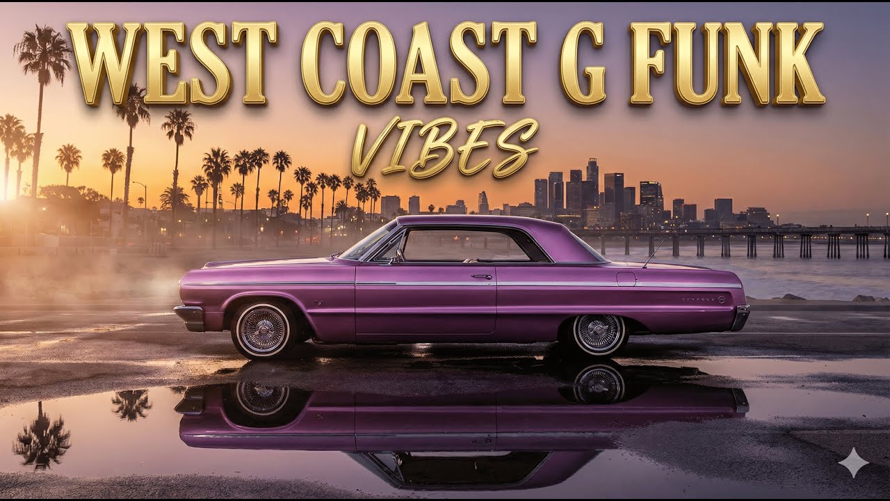 G-Funk Vibes Sunset -  West Coast | Snoop Dogg, 2Pac & Nate Dogg Inspired 🚗