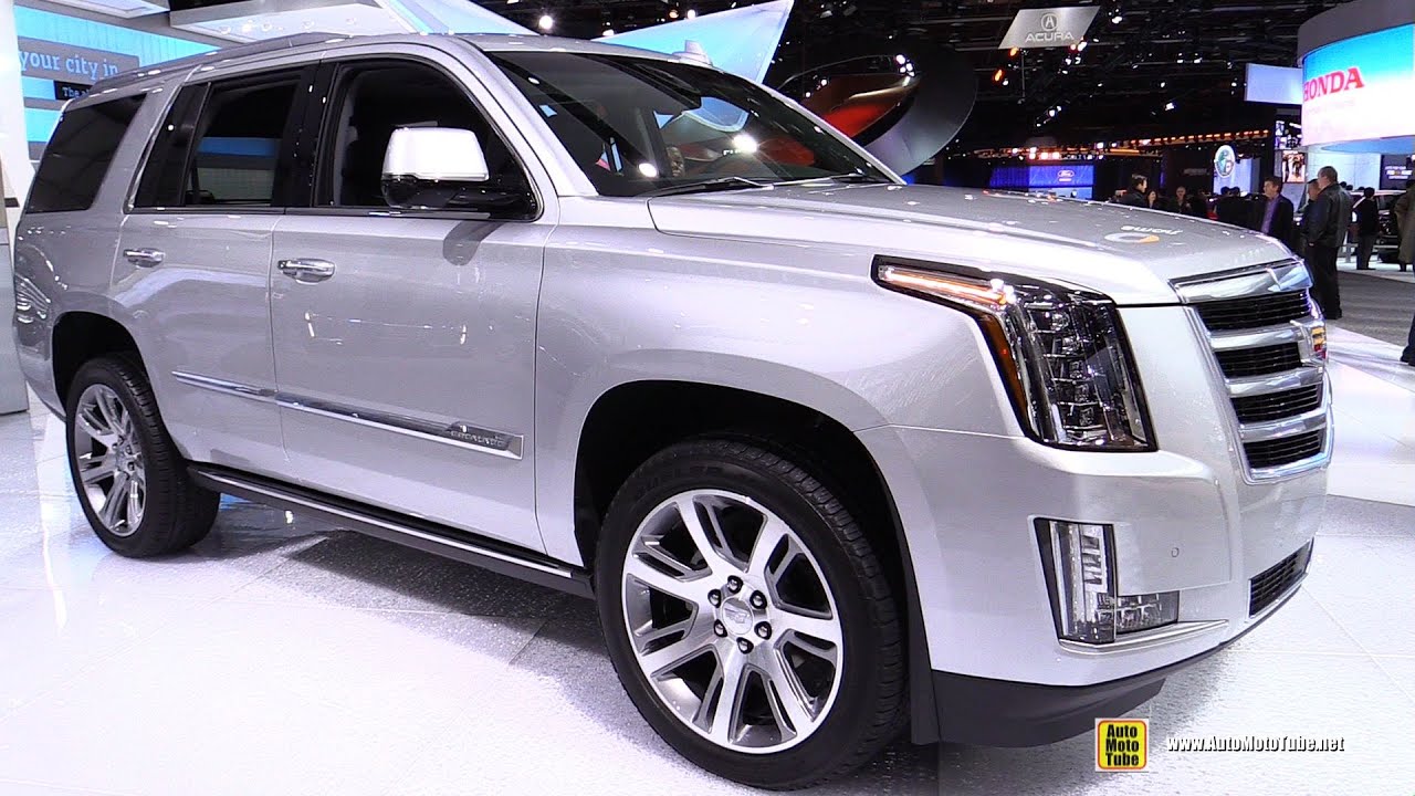 2016 Cadillac Escalade - Exterior and Interior Walkaround - 2016 Detroit Auto Show