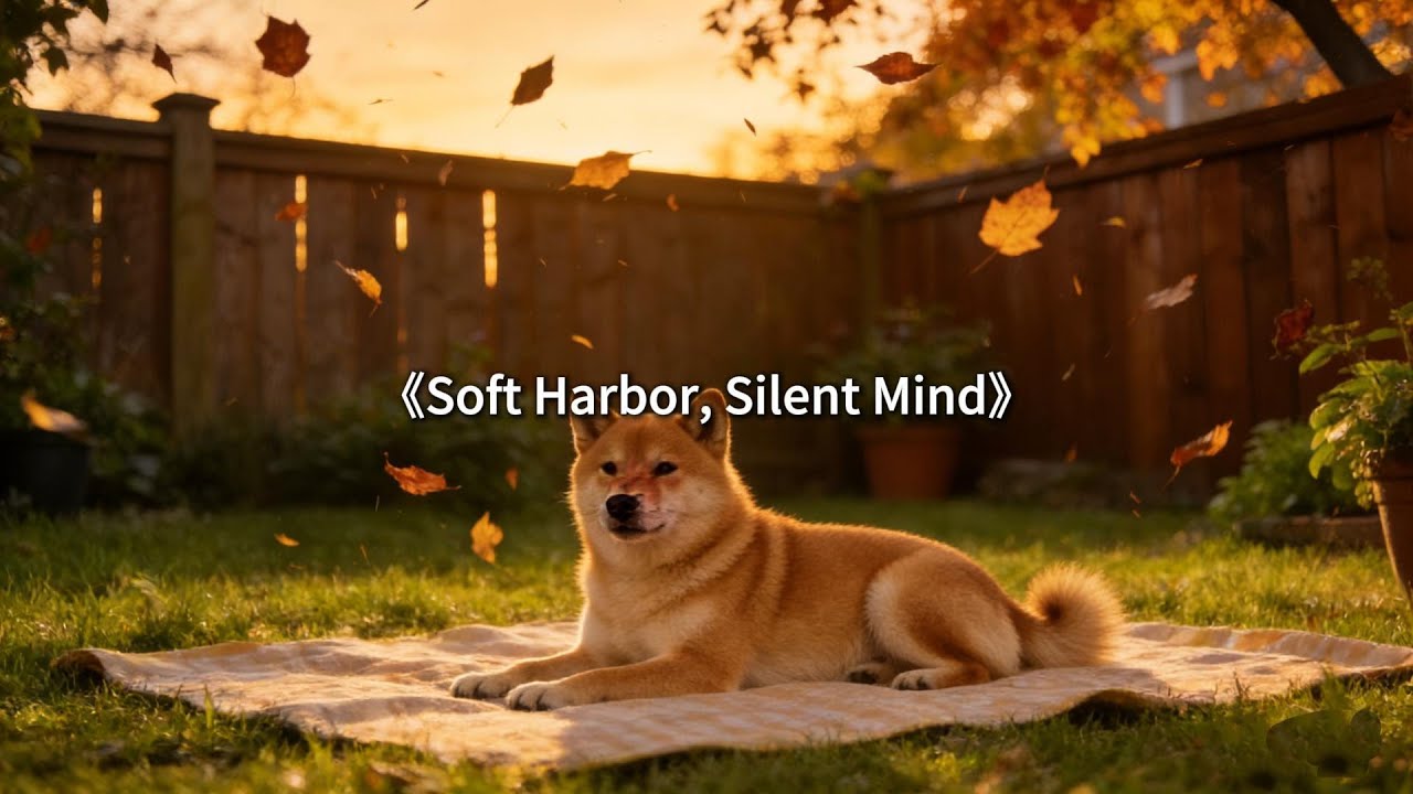 Soft Harbor, Silent Mind | Calming Male Vocal Sleep Music for Anxiety Relief