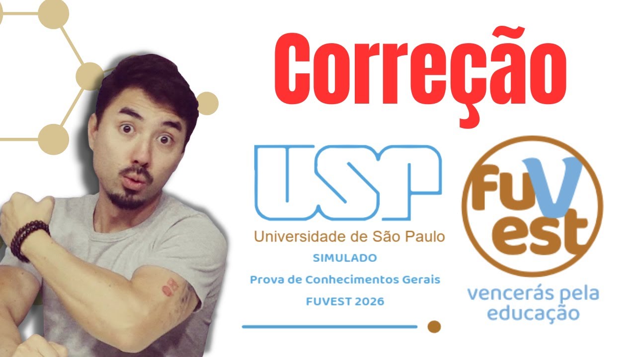 Simulado FUVEST 2026 | Correção | Química