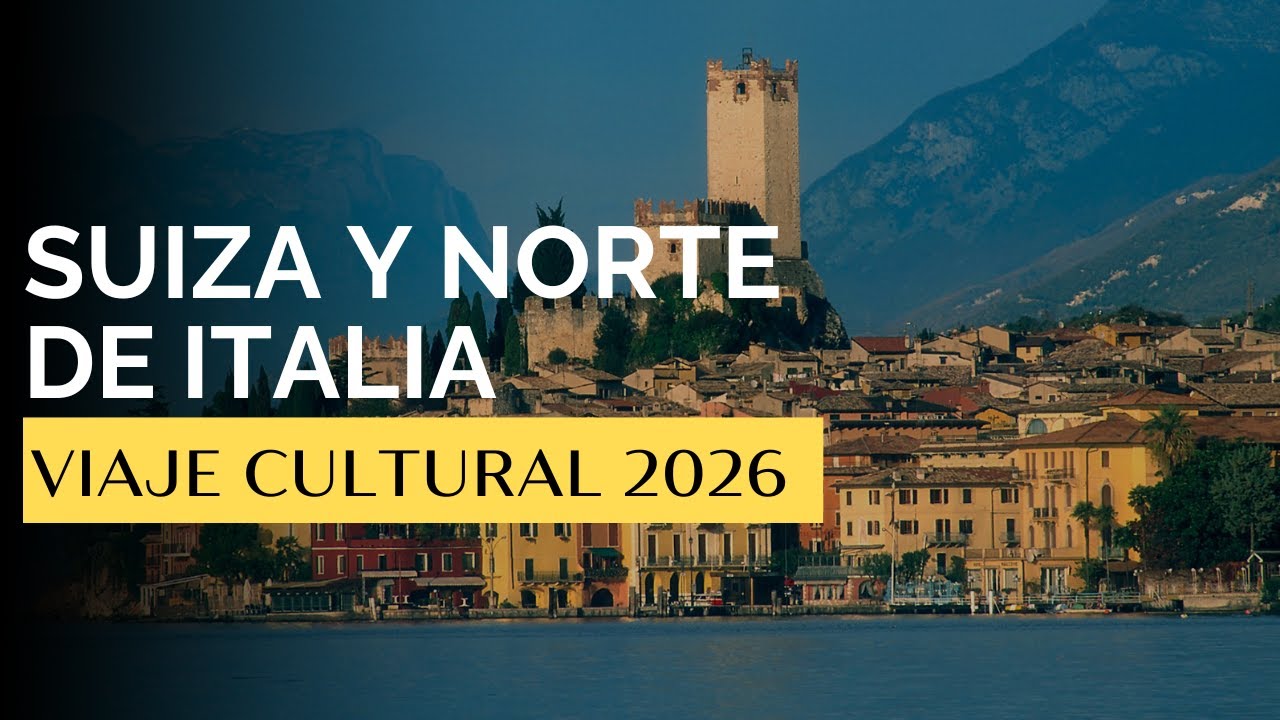 Lanzamiento de viaje Suiza y Norte de Italia: dos formas de entender Europa.