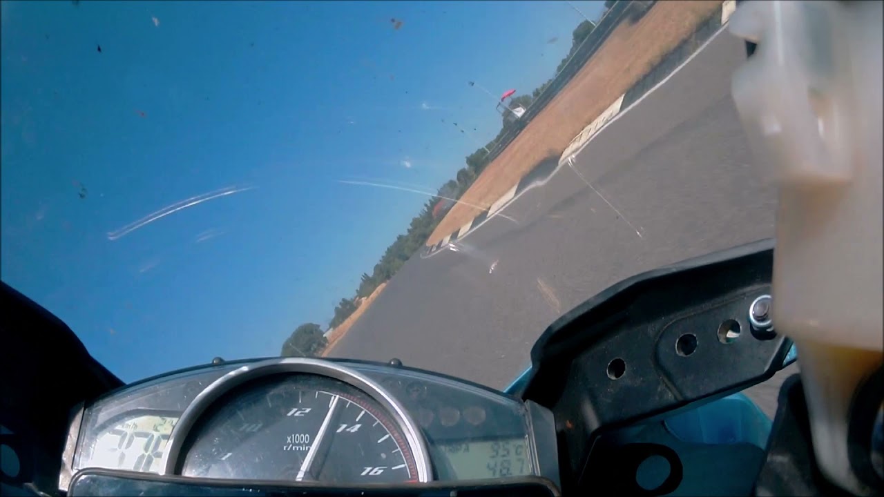 onboard vuelta al Jarama Yamaha R6R 1:40:5