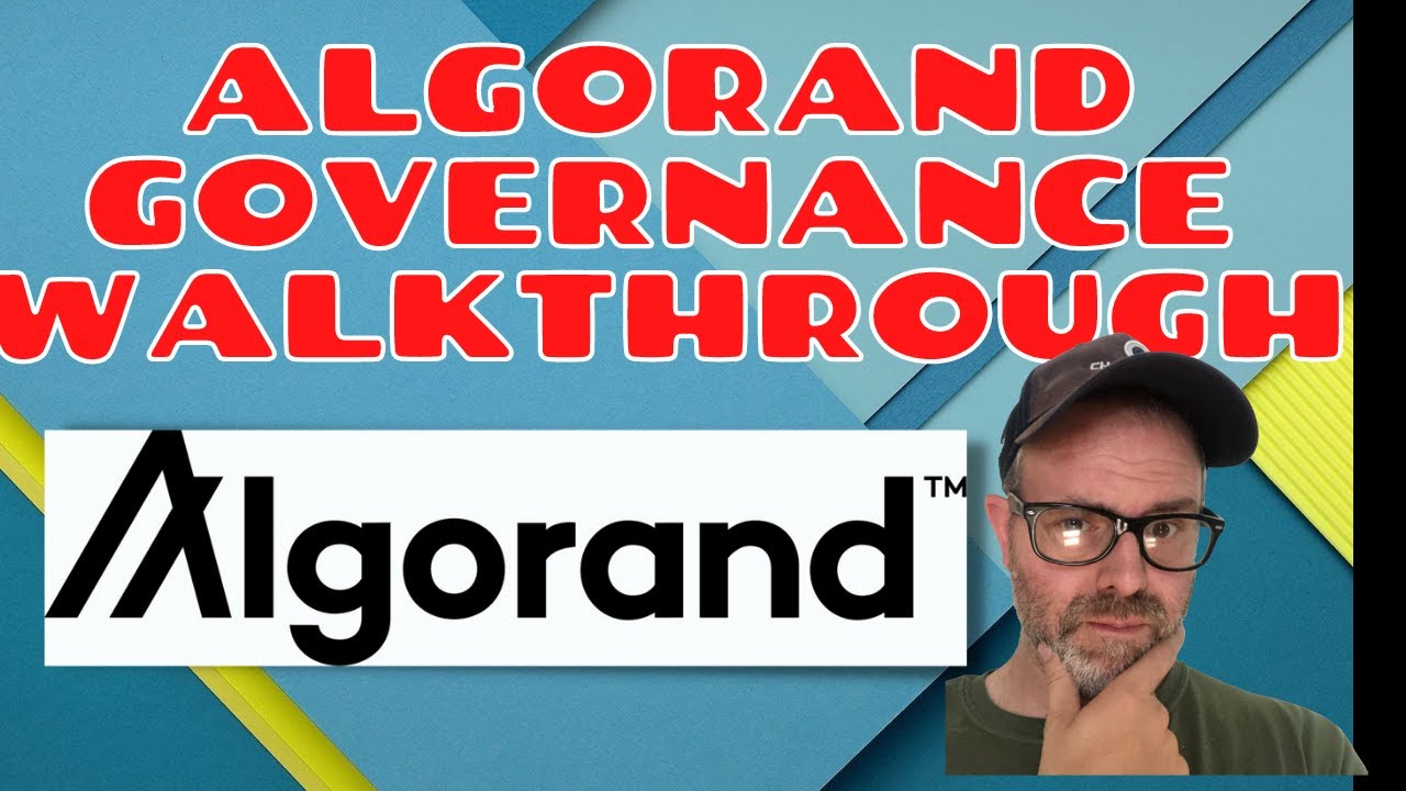 Algorand Governance Walkthrough: How to sign up