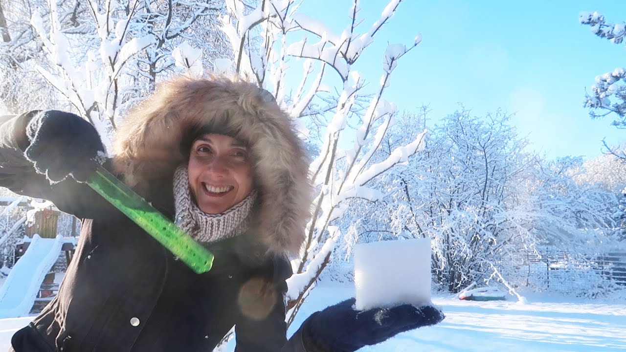ON A EU 10CM DE NEIGE ET C'ÉTAIT TROP BIEN 😁