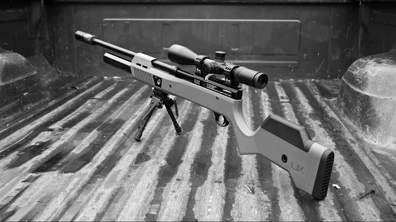 Umarex Gauntlet SL25 и прицел Axeon 6-24x50mm