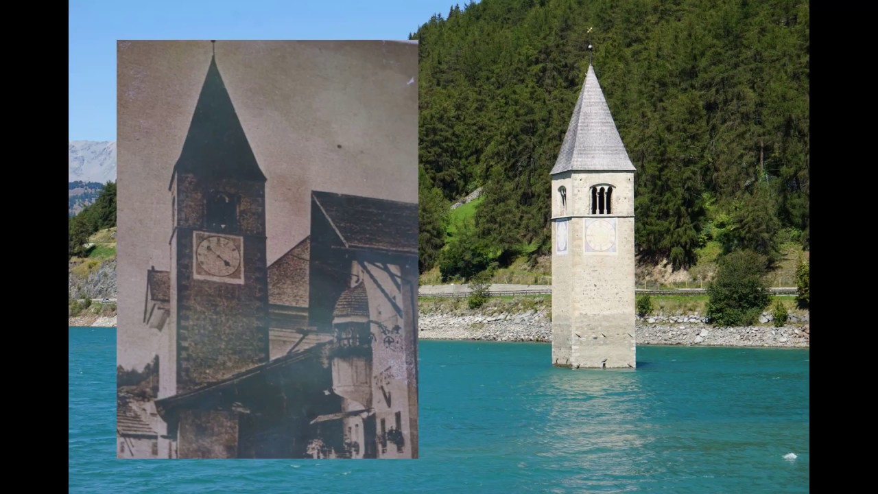 Wanderung um den Reschensee