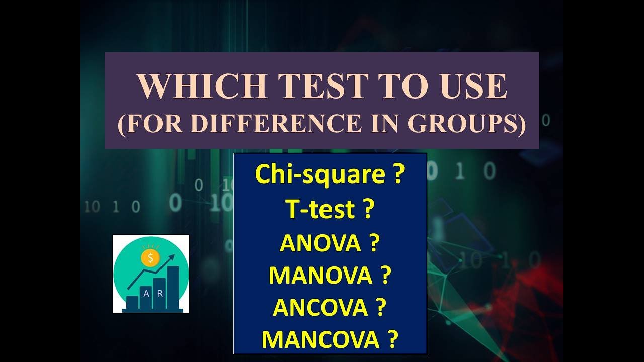 How to choose the correct statistical test with examples &ndash; Explained in 3 minutes