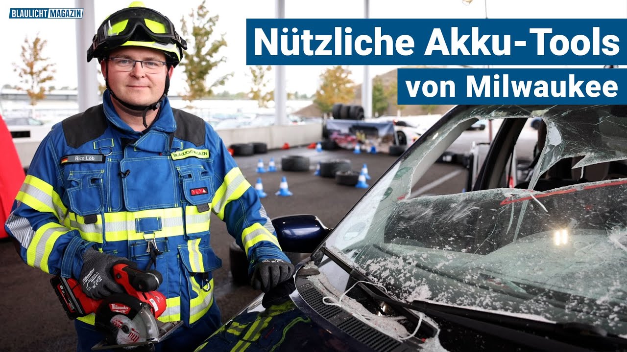 Nützliche Akkuwerkzeuge für die Feuerwehr | Milwaukee Zero Emission Event
