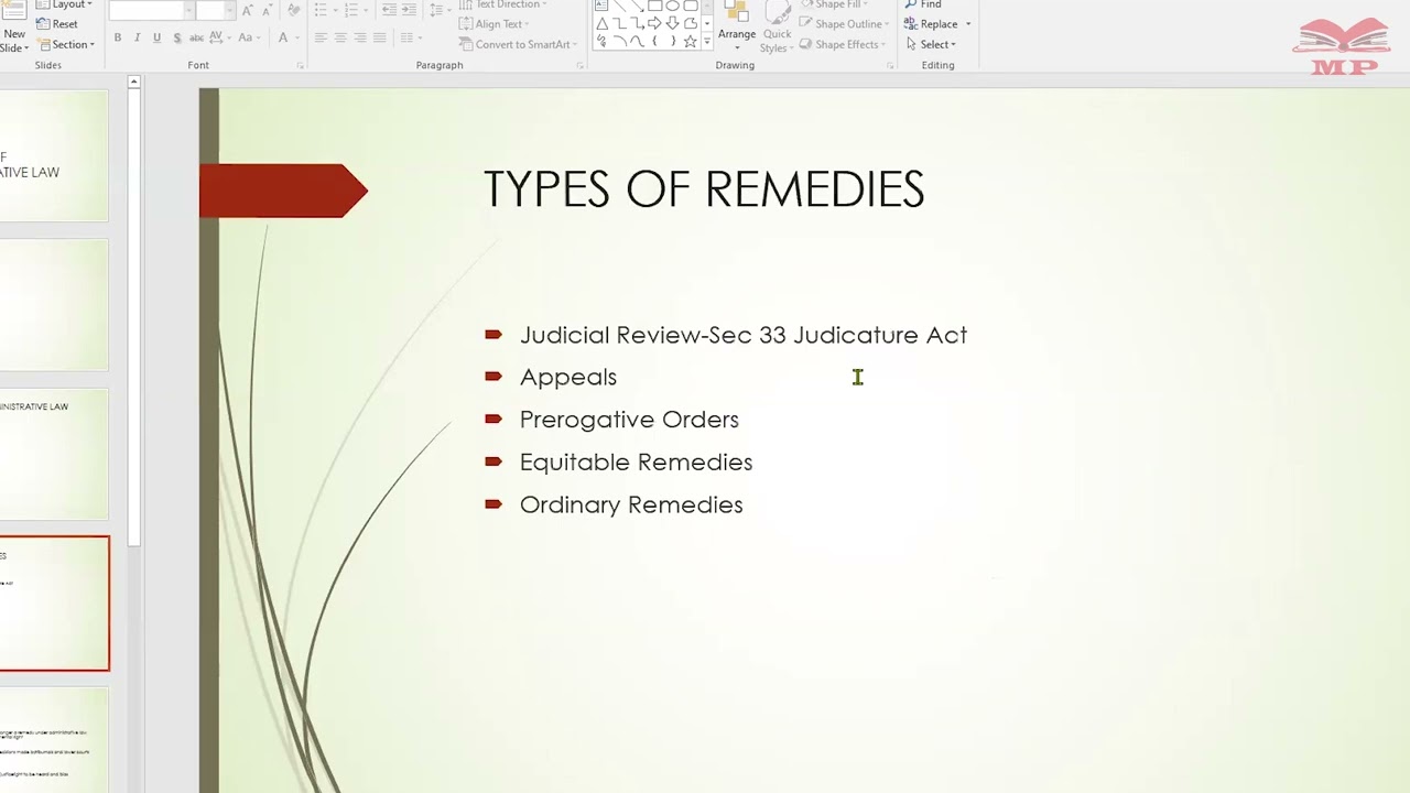Sources of Administrative Law