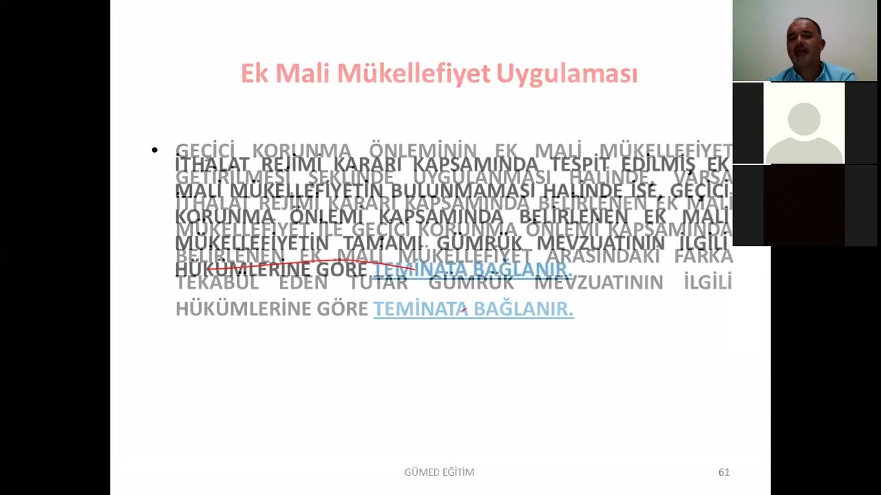 TİCARET POLİTİKASI ÖNLEMLERİ 3. (SON) DERS- ŞÜKRÜ KIZILKURT