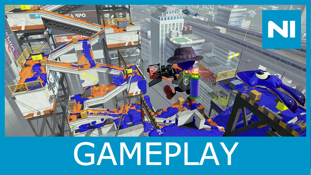 Splatoon - Moray Towers Gameplay