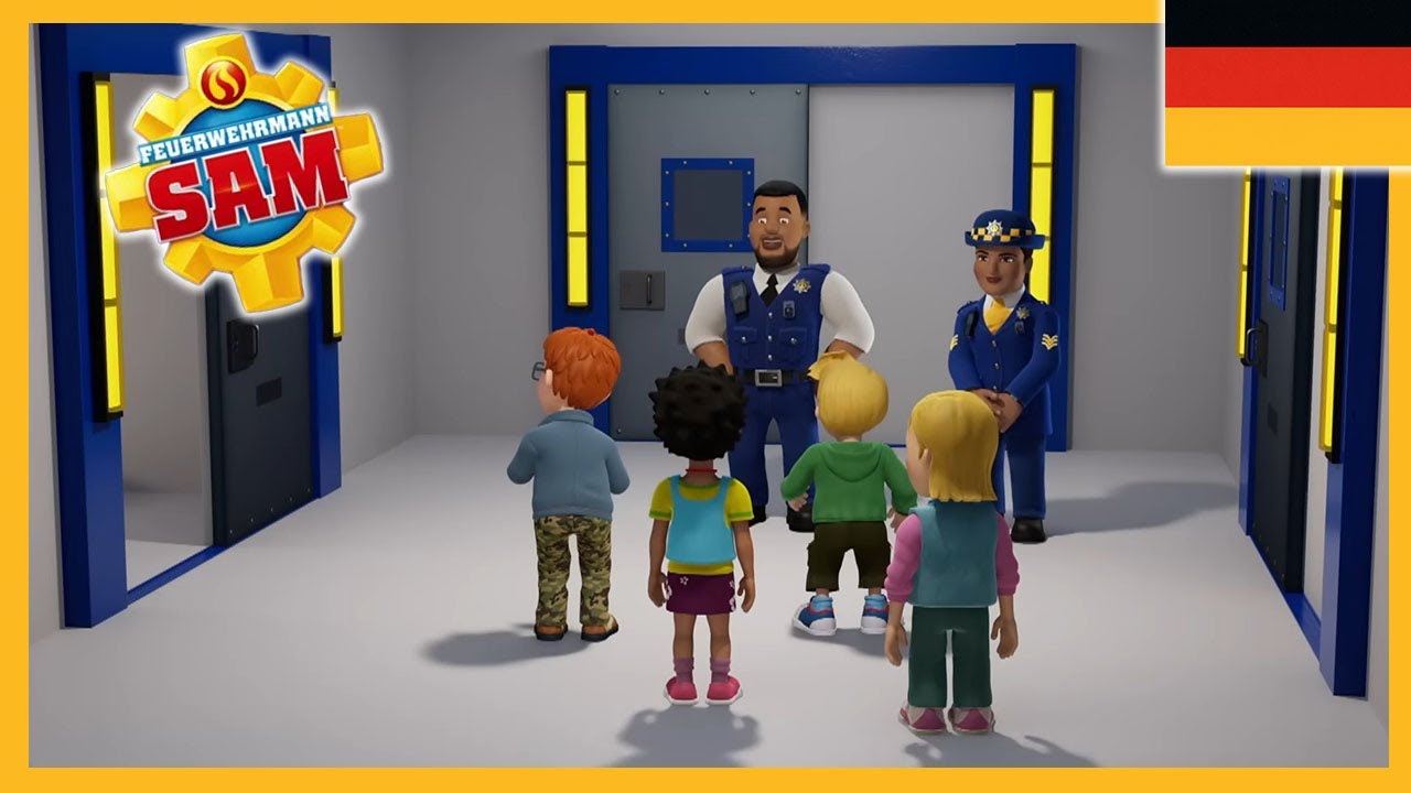 Eine Polizeistationstour mit Norman! 🔥 Feuerwehrmann Sam Neue Kompilation 🔥