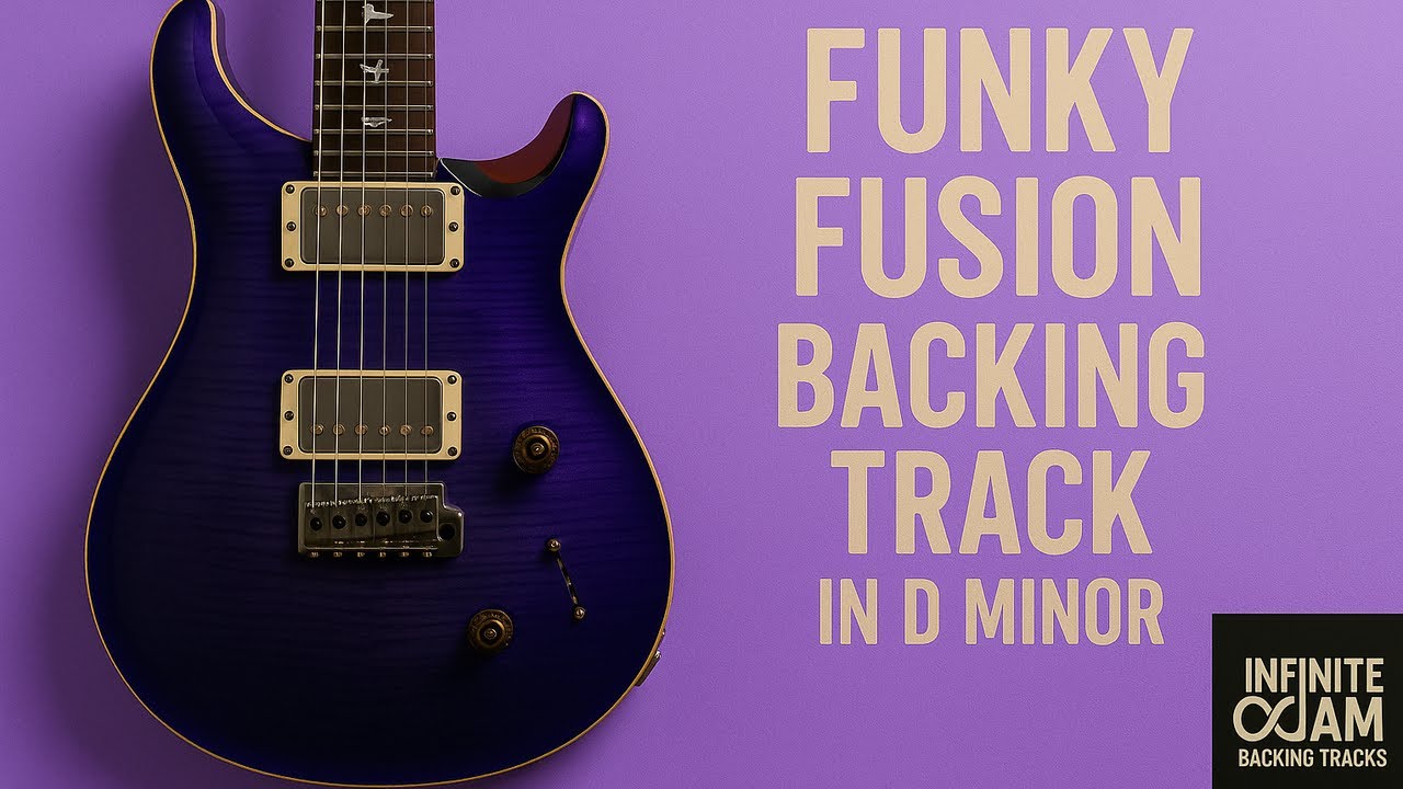 Funky Fusion Backing Track in D Minor