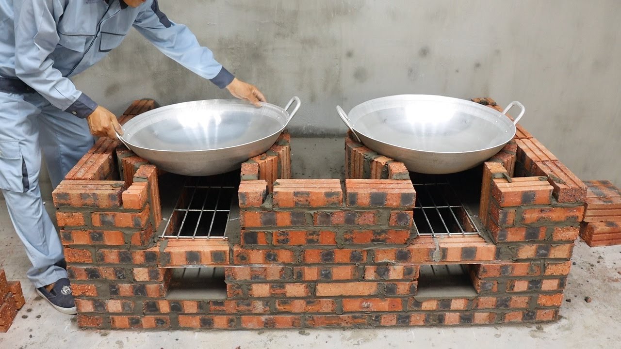 How To Build Smokeless Wood Stove Effective & Practical - DIY Traditional Firewood Stove