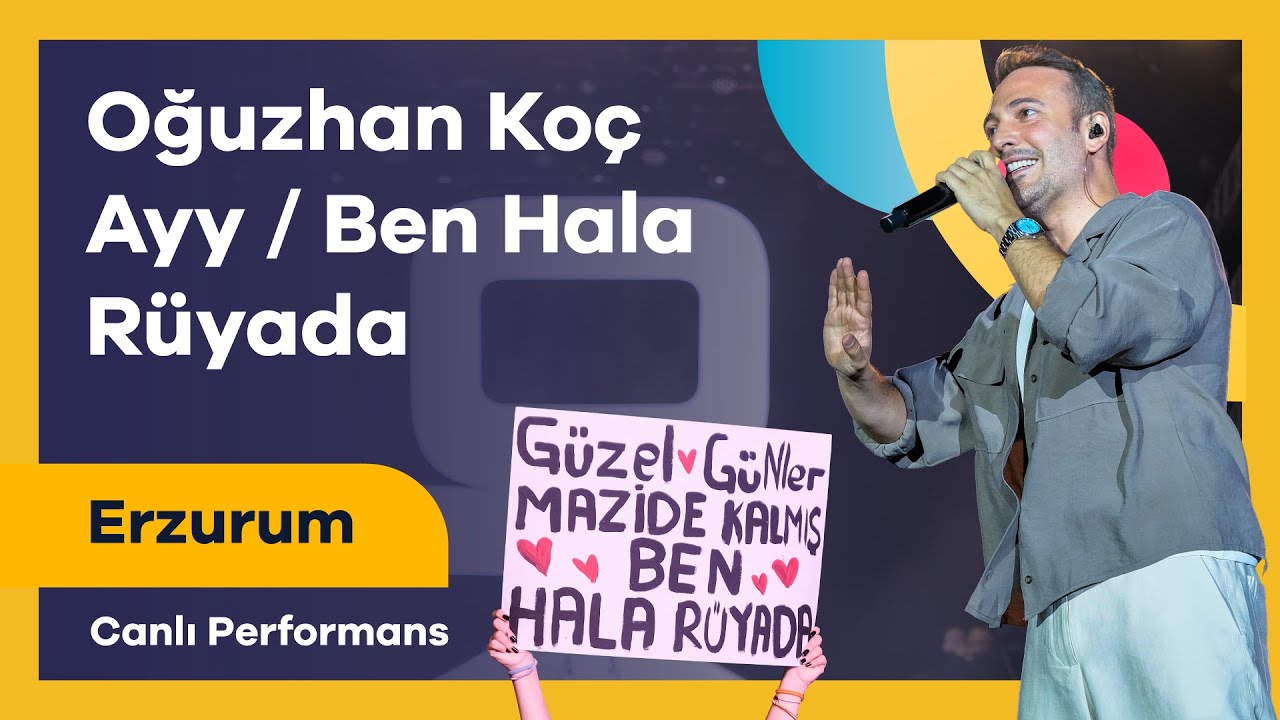 Oğuzhan Koç - Ayy / Ben Hala Rüyada | Canlı Performans | Erzurum @oguzhankoc