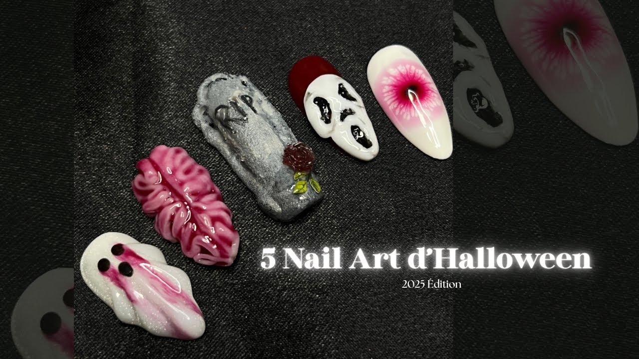 5 Nail Art d’Halloween 👻| Édition 2025